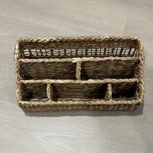Rattan Storage Organizer for Tabletop